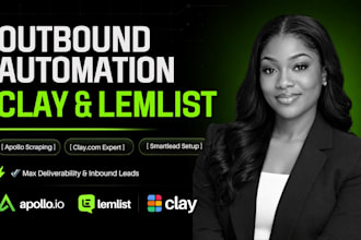 setup clay, clay com, lemlist, apollo, and instantly ai outbound workflows