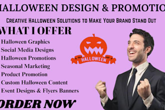 design halloween t shirts flyers posters with shopify store graphics