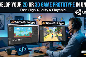 develop a unity game