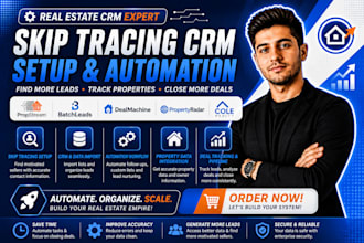 do skip tracing crm propstream batchleads dealmachine propertyradar cole realty