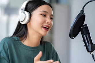 expert female vocalist for christian pop and edm music