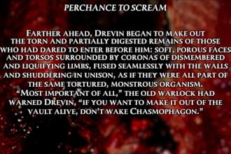 write a custom horror story or creepypasta