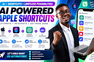 build ai powered apple shortcuts chatgpt integration ai automation ios workflow