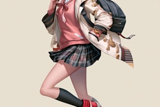 draw anime and manga illustrations