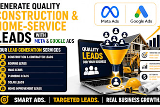 construction leads roofing leads hvac plumbing solar home improvement leads