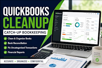 clean up and catch up your quickbooks online bookkeeping