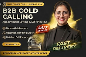 b2b lead generation appointment setting sales closer sdr sales deal cold calling