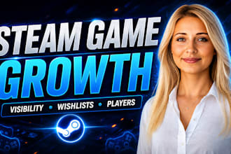 promote your steam game and boost visibility and wishlists