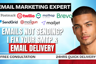 bulk emails smtp server postmark brevo sendgrid mailgun mailjet twilio mailtrap