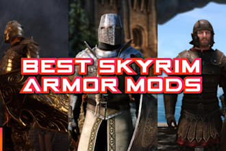create and port skyrim mods with armor weapons and characters