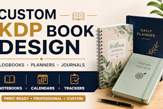 design custom logbook, planner, journal, interior design, notebook, calendar