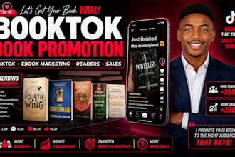 promote your book on tiktok booktok marketing  boost book sales ebook marketing