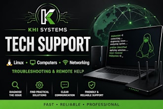 troubleshoot and fix linux, computer and network problems