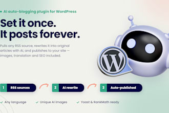 automate your wordpress blog with an ai plugin that rewrites RSS feeds