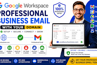 setup google workspace business email with your domain professionally