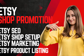 setup etsy store etsy shop promotion etsy SEO etsy store traffic to boost sales