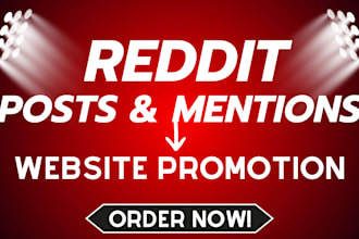mention your website on thread and reddit SEO post