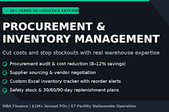 optimize your procurement and inventory management