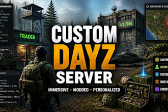 transform your dayz server into a personalized and immersive experience