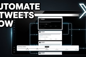 browser automation bot, x tweet bot, auto x posting bot, twitter mass dm bot