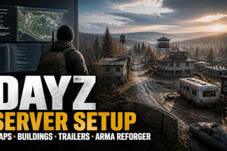 dayz server setup, dayz buildings, dayz trailers, dayz map, arma reforger