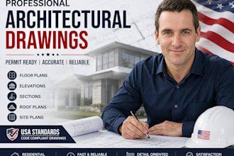 create professional permit ready architectural drawings and house plans