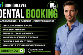 gohighlevel dental booking ghl appointment reminders and patient follow up