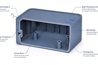 do injection molding 3d cad design, mold analysis and plastic product