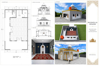 be your autocad architectural drafter and sketchup 3d modeler