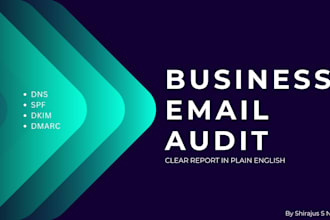 audit your business email dns spf dkim and dmarc