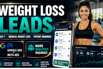 weight loss leads semaglutide health care peptide weight loss meta  google ads