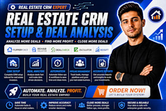 setup flipperforce rehab valuator dealcheck zilculator reisift CRM deal analysis