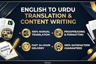 provide professional content writing and translation