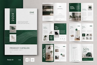 product lookbook, brochure design, sell sheet, fact sheet, manual design, ebook