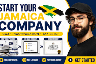 do jamaica company registration, incorporation and tax setup