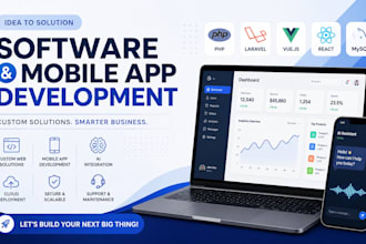 be your ai programmer php laravel developer custom backend full stack ai web app