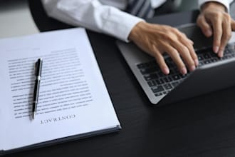 draft service agreement, franchise operating agreement, vendor agreement, nda