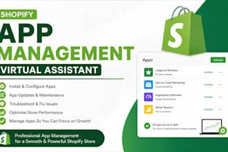 be your shopify app management virtual assistant