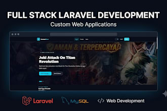 build a custom laravel ecommerce website