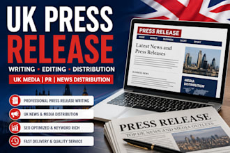 submit uk press release pr distribution publish press release news media outlets