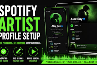 setup and optimize your spotify for artists profile
