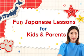 teach fun japanese lessons for kids and parents
