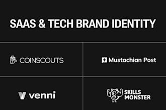 design a saas and tech brand identity