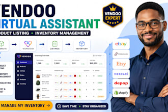 be your vendoo virtual assistant for product listing and inventory management