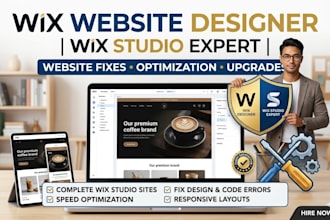 fix wix mobile responsiveness, layout and design issues