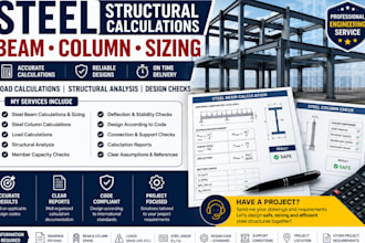 steel beam column structural calculations beam sizing