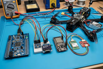 design stm32 esp32 autonomous drone flight controller embedded systems
