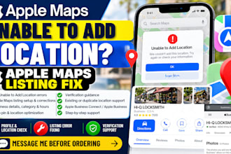 fix apple maps listing errors unable to add location issues approve apple maps