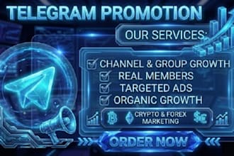 do telegram promotion increasing and managing your telegram account