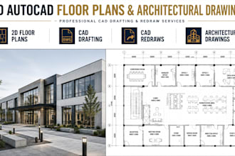 draw 2d autocad floor plans house plans architectural drawings cad drafting